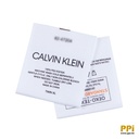 CK poly printed carelabel