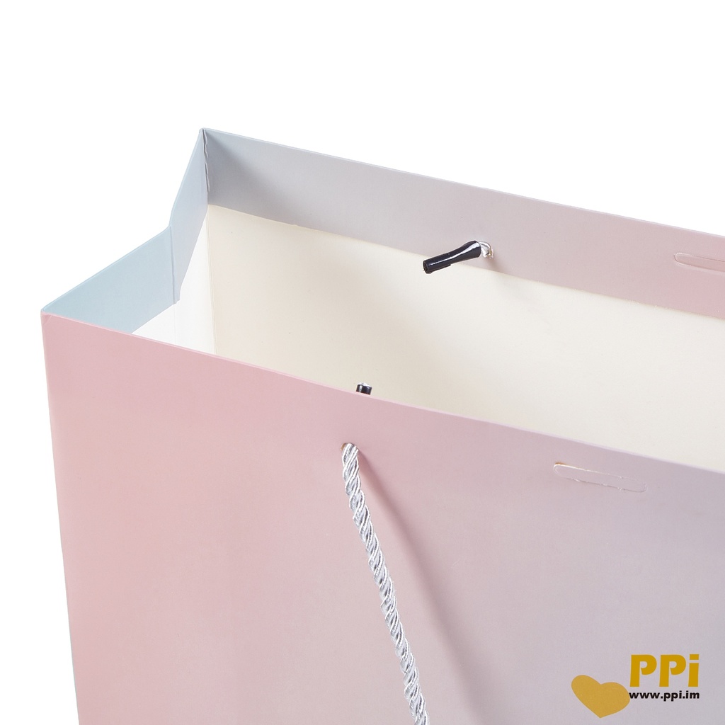 Gradient Pink- Paper Tote bag
