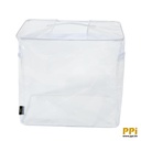 recycled PEVA bag for comforter with recycled non-woven