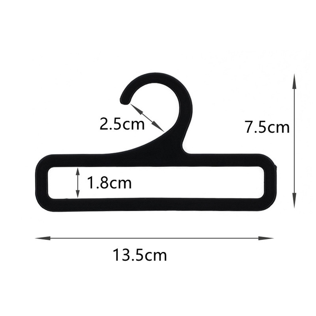 Black PP hanger