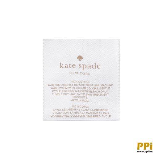 [KSNY satin carelabel] Printed carelabel