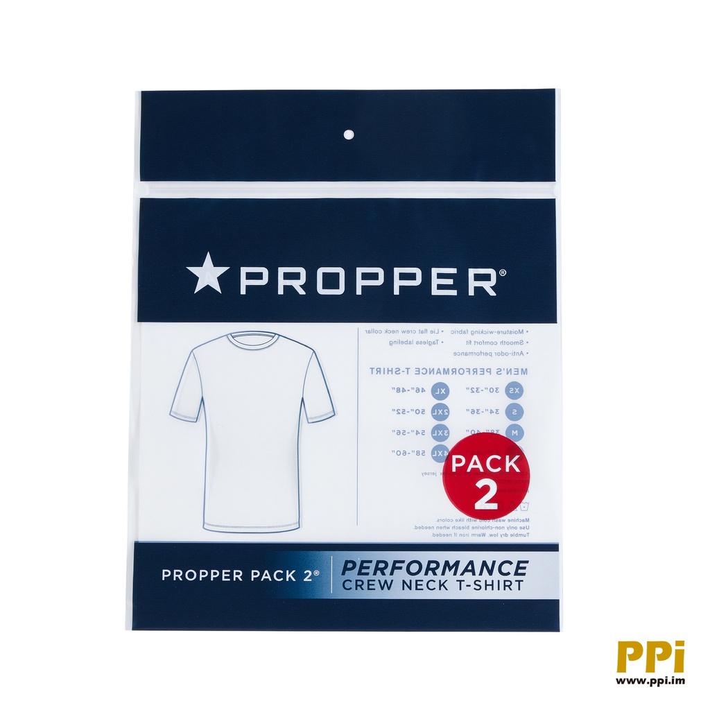[PROPPER T-shirt polybag] T-shirt polybag